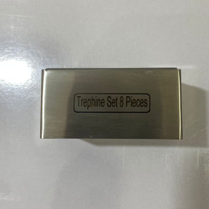 Kit de punzón de tejido de implante Dental de acero inoxidable alemán de alta calidad, 8 Uds., con soporte de fresa, instrumentos quirúrgicos, venta al por mayor - Product Image 3