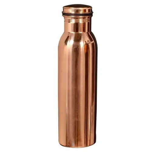 Sturdy Multifunction Copper Stainless Steel Water Bottle With Straw Lid from india
