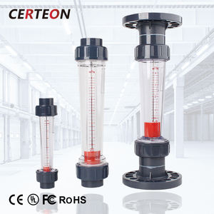 LZS <span class=keywords><strong>DN15</strong></span> <span class=keywords><strong>DN20</strong></span> <span class=keywords><strong>DN25</strong></span> DN50 conexão colada rosqueada PVC tipo flutuador tubo plástico medidor de vazão área variável - Product Image 1