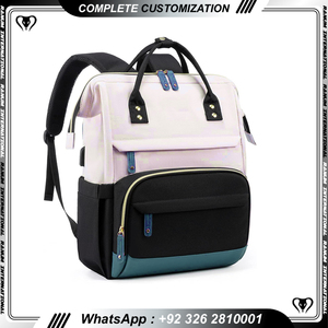 Custom Embossed Logo <b>Women</b> Mens Leather Bag Waterproof Fashion Business <b>Laptop</b> <b>Women</b> <b>Laptop</b> Casual Sports School Student - Product Image 6