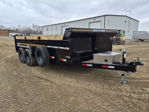 Remorque benne basculante Southland SL716-14K de qualité supérieure, 4 roues, 8 tonnes, 7 tonnes, modèle 2026, dimensions 7 × 16 pieds, 6 x 12, à vendre - Product Image 1