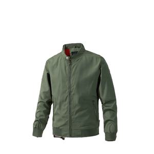 เสื้อโค้ทลำลองผู้ชายสไตล์เกาหลี คอตั้ง ซิปปิด แจ็คเก็ตฤดูใบไม้ผลิฤดูใบไม้ร่วง ผ้าแคนวาส 100 กรัม ผลิตภัณฑ์สำเร็จรูป - Product Image 4