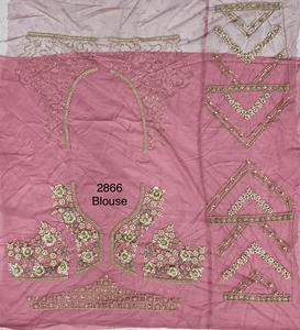 ชุด lehenga choli ตาข่ายสีชมพูกุหลาบที่สง่างามเสื้อปักลายดูปองตาสไตล์ดั้งเดิมสำหรับงานแต่งงานงานเฉลิมฉลอง