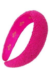 Easter Bunny <b>Beaded</b> <b>Headband</b> with Multicolor Peeps Embroidery Seed <b>Beaded</b> Bunny for Festive Accessory - Product Image 4