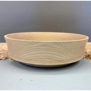 Bols de service en bois légers parfaits pour les repas de famille ou les pique-niques de tous les jours avec un design durable et écologique - Product Image 3