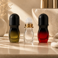 Flacon roll-on sur mesure de 20 ml et 50 ml, en verre de précision, pour soins corporels haut de gamme et parfums – Solution OBM tout-en-un