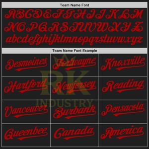 Camiseta de Béisbol Personalizable con Diseño de Logotipo, Negra, Blanca y Roja, Estilo Dividido, Transpirable, de Secado Rápido, Absorbe la Humedad, 100% Poliéster - Product Image 4