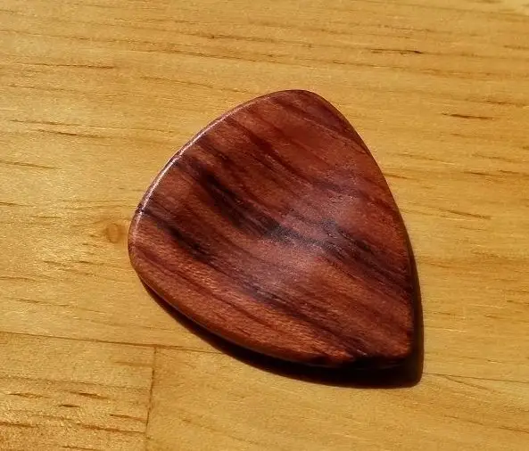 Factory Outlet Solid Wood Guitar Pick Gift Wooden Guitar Pick Solid Wood Picks Guitar Printable Logo Gift Guitar Pick