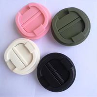 Couvercles de tasses à café en plastique couvercle de flacon de voyage réutilisable multicolore bouteille d'eau couleur personnalisée impression personnalisée logo usine du Vietnam