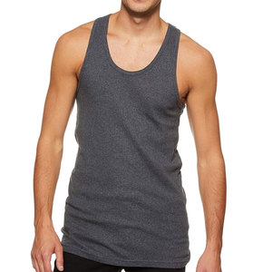 Nouveau design débardeurs pour hommes à la mode sans manches t-shirt maillots de sport fitness pull décontracté débardeurs OEM été - Product Image 1