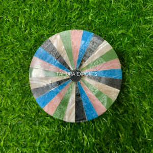 Handmade Multicolor Resin Wooden Coffee Tea <b>Coaster</b> <b>for</b> <b>Drink</b> Mats and Pads <b>Coaster</b> Home Tableware <b>for</b> Hotel Restaurant - Product Image 1