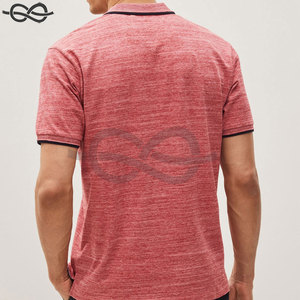 เสื้อโปโลผ้าฝ้ายสีทึบสำหรับผู้ชาย, เสื้อ100% คอตตอนดีไซน์เนอร์เสื้อผ้าผ้าใบขนาดใหญ่พิเศษ - Product Image 6