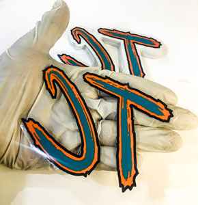 Etiquetas de vinilo transparentes personalizables, pegatinas impermeables transparentes con impresión UV, sin fondo, embalaje extraíble, marca de 100 Uds. - Product Image 3