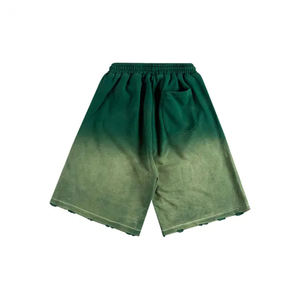 Pantalones cortos de precio razonable de servicios OEM para pantalones cortos desgastados último estilo de diseño personalizado Streetwear pantalones cortos desgastados - Product Image 2
