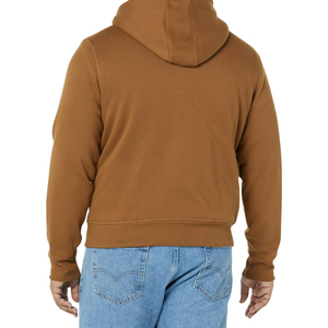 เสื้อฮู้ดแบบรูดซิปของผู้ชายสำหรับฤดูใบไม้ร่วงเสื้อกันหนาวถักแบบลำลองแนวสตรีทแวร์ผ้าคอตตอนรุ่นน้ำหนัก100% ระบายอากาศสวมใส่สบาย - Product Image 5