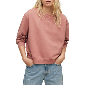 Personnalisé 2025 femmes séchage rapide extérieur surdimensionné pull sweat léger nouvelle mode à la mode hiver imprimé sweat - Product Image 1