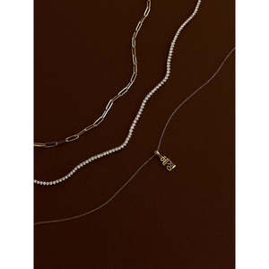 เรียน kaia จี้ชั้นดีและจี้แผ่นป้ายแนวตั้งที่มีเสน่ห์ - Product Image 5