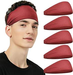 Bandeaux de sport respirants pour le basketball, logo personnalisé, marque privée, haute qualité, nouveau design, faible MOQ, vente en gros - Product Image 2