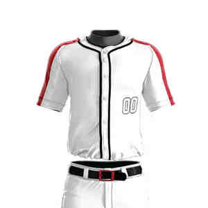 Uniforme de baseball de dernière génération, nouveau style, qualité supérieure, couleur unie, vêtements de sport, uniforme de baseball pour une forte demande en ligne - Product Image 3