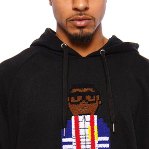 El mejor OEM personalizado negro algodón polar hecho sudaderas con capucha con colores personalizados y bordado al mejor precio gran oferta Sudadera con capucha unisex - Product Image 5