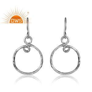 Pendiente oxidado de plata 925 de diseño caliente para mujer, joyería personalizada para mujer, regalo para ella - Product Image 2