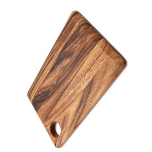 Planche à découper en bois durable avec poignée ergonomique et fond antidérapant pour une cuisine domestique sûre - Product Image 4