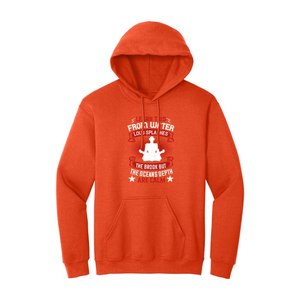 Coton mélangé lourd GSM 260-300 + à capuche poche kangourou bouddha thème poitrine impression décontracté hiver Logo avant conception personnalisable - Product Image 3