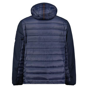 Elegante chaqueta acolchada con capucha y cremallera para hombre, prendas de vestir exteriores acolchadas exclusivas, chaqueta especial de invierno cálida ligera con logotipo personalizado - Product Image 2