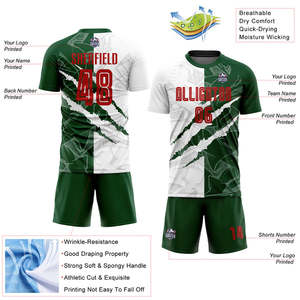 Fournisseur en gros d'uniformes de football authentiques offrant un ajustement confortable, des coutures solides, des panneaux à séchage rapide et une marque d'équipe entièrement personnalisée - Product Image 5