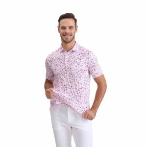 ... Camisa Polo de golf para hombre Diseño de manga corta con cuello perfecto para caminar deporte al aire libre y uso diario - Product Image 1