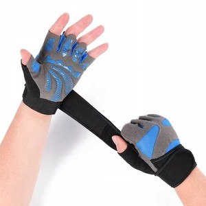ถุงมือยกน้ำหนักหนังรุ่นใหม่ รับทำโลโก้ สำหรับออกกำลังกาย ทนทาน - Product Image 5