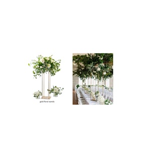 Pots de jardinière galvanisés en métal de vente chaude pour salon planteur de fleurs décoratif de sol haut pour la décoration de Noël - Product Image 6