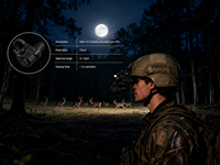 Monoculaire thermique de vision nocturne monté sur casque 640x512 Fusion, lunettes de vision nocturne à faible luminosité avec écran OLED 1024x768