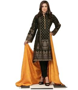 2023 OEM shalwar kameez_ ดีไซน์ล่าสุด shalwar kameez สำหรับผู้หญิงที่มีสีที่กำหนดเองเหมาะกับสุภาพสตรี ODM - Product Image 1