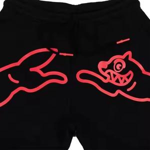 กางเกงขาสั้นผ้าคอตตอนสำหรับผู้ชายกางเกงขาสั้นผ้าคอตตอนแบบปักโลโก้ได้ตามต้องการดีไซน์ใหม่กางเกงวิ่งกางเกงคาร์โก้พิมพ์ลายพัฟกางเกงกีฬาลำลองฤดูร้อน - Product Image 3