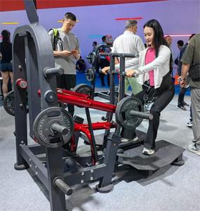 Nouvelle Machine à <span class=keywords><strong>Squat</strong></span> MND Fitness avec Ceinture de Hanche, Équipement de Musculation Commercial à Charge par Plaques <span class=keywords><strong>Hammer</strong></span> Plate, à Vendre - Product Image 5