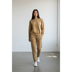 ชุดวอร์มพุดเดิ้ลใส่สบายทุกฤดู พร้อมคุณสมบัติป้องกันขนร่วงด้วยการปักลายโซ่ - Product Image 1