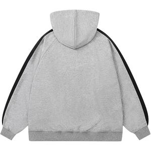 Popular Men's Custom Logo Printed <b>Oversized</b> Gray <b>Hoodie</b> Pullover Sweat hooded Casual 100% Cotton <b>Fleece</b> <b>Hoodie</b> For Unisex 2026 - Product Image 3
