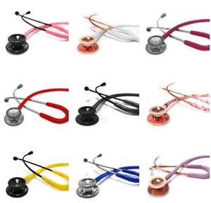 เครื่องตรวจฟังเสียงหัวใจแบบมืออาชีพ สเตทิสโคปแบบสองหัว สแตนเลสทางการแพทย์ รุ่น CK-S601PF ออกแบบเสียงอะคูสติก รับประกัน 1 ปี SGS - Product Image 4