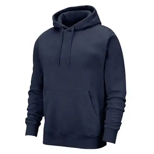 Venta al por mayor streetwear heavyweight Sudadera con capucha de gran tamaño sin cadena desgastado lavado vintage lavado ácido sudaderas con capucha para hombre - Product Image 5