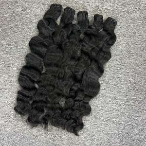 Cabello Humano Virgen 100% de Alta Calidad, Color Natural, Doble Trama, Largo, Color Personalizado, Estilo Liso, Gran Stock, Vietnamita - Product Image 5