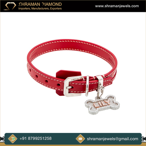 Large gamme de bijoux de mode de qualité supérieure 6 TCW Dog Tag 925 Silver Lab Grown Diamond Pendant du fournisseur indien - Product Image 2