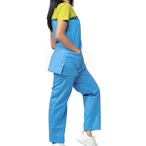 Conjunto de uniforme de hospital para mujer, traje de enfermera hecho de algodón, ropa de trabajo, traje de mujer - Product Image 4