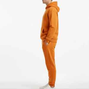 Conjunto Deportivo Informal de Alta Calidad con Capucha, Personalizable, de Poliéster/Algodón Grueso para Hombre, con Pantalones Deportivos y Sudadera con Capucha - Product Image 2