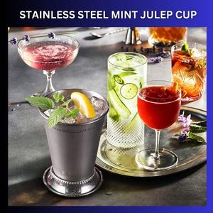 Venta al por mayor 2025 logotipo personalizado Moscow Mule Mint Julep Cup con borde de cuentas niquelado vendedor caliente para obsequios - Product Image 6