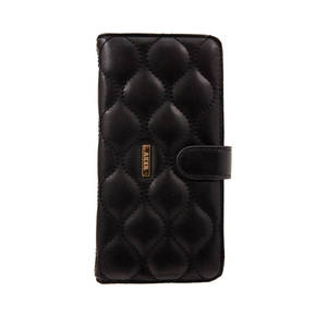 Cartera Rectangular de Cuero Negro con Cierre a Presión para Mujer, Otoño-Invierno 2025, CZDN30009 - Product Image 2
