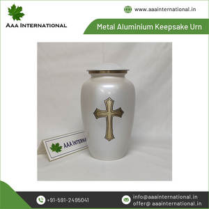 Urna Funeraria Exclusiva de Aluminio Antiguo para Adultos, de Alta Calidad, Servicio OEM para Cenizas Humanas, Venta Caliente - Product Image 3