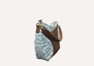 Bolso de mano Vintage de moda de lujo para mujer, espacioso, de tamaño mediano, de cuero genuino, con múltiples compartimentos, hecho a mano, impreso, poliéster elegante - Product Image 2