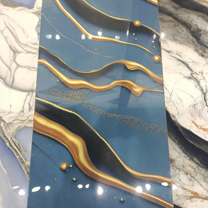 Hiện đại 600x1200 đánh bóng vitrified sứ gạch đá cẩm thạch rắn gốm cho biệt thự phòng khách sàn tường trang trí mới - Product Image 1