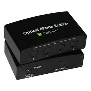 IDATA TOS SP4 Divisor y Convertidor de Audio Negro Toslink Idata Tos Sp4 - Product Image 4